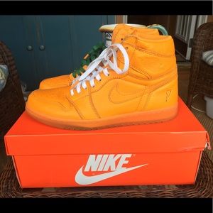 EUC Jordan 1 Gatorade (Orange) Size 10